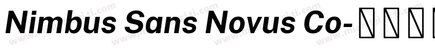 Nimbus Sans Novus Co字体转换